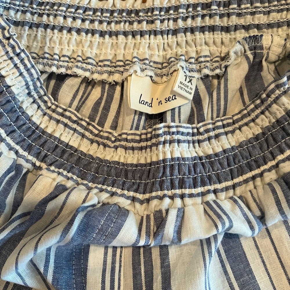 Pull on linen blend pants - Picture 5 of 6